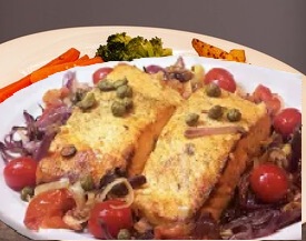 Salmão Assado